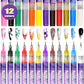 🎁New Year Sale 70% OFF!!💅🎨12 Colors Nail Art Pens Set