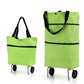 BIG SALE 50%OFF🛍️2-in-1 Foldable Shopping Cart – Carry More, Roll Easier