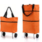BIG SALE 50%OFF🛍️2-in-1 Foldable Shopping Cart – Carry More, Roll Easier