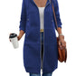 ⏰Early Autumn Sales 49% OFF🍂Women‘s Casual Zip up Fleece Long Hoodies