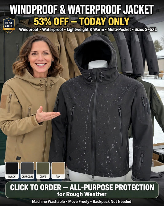 🔥LAST DAY SALE 50% OFF💥 Built for Wind & Rain🌧️Waterproof Insulated Outdoor Jacket