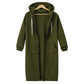 ⏰Early Autumn Sales 49% OFF🍂Women‘s Casual Zip up Fleece Long Hoodies