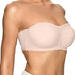 💖LAST DAY SALE 70% OFF!!💞Womens Strapless Bras Push Up Bandeau Bra Non Slip Wireless Supportive Padded Bras Seamless Comfortable Tube Jelly Bra