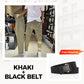 🖤New Year 50% OFF 🖤 Men’s Casual Slim-Fit Solid Color Pants+Belt ❄️