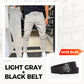 🖤New Year 50% OFF 🖤 Men’s Casual Slim-Fit Solid Color Pants+Belt ❄️