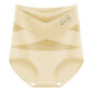 🌸 Last Day Special Price! 🔥Plus-Size High-Waist Cross Tummy Control Panties