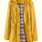 🧥Last Day 50% OFF🌧️Women's Checkered Lining Waterproof Windbreaker🍃🧥
