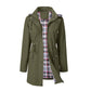 🧥Last Day 50% OFF🌧️Women's Checkered Lining Waterproof Windbreaker🍃🧥