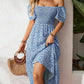 🌈2026 Summer Hot Sale 50% OFF!✨Square Neck Floral Midi Dress🌸