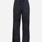 💖LAST DAY SALE 50% OFF💃Women's Sequin Sparkle Wide Leg Pants with Elastic Waistband