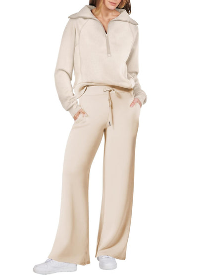 💝Black Friday Sale 50% OFF!!⚡🎀Women's 2 Piece Casual Outfits Sweatsuit Set