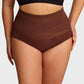 🌸 Last Day Special Price! 🔥Plus-Size High-Waist Cross Tummy Control Panties