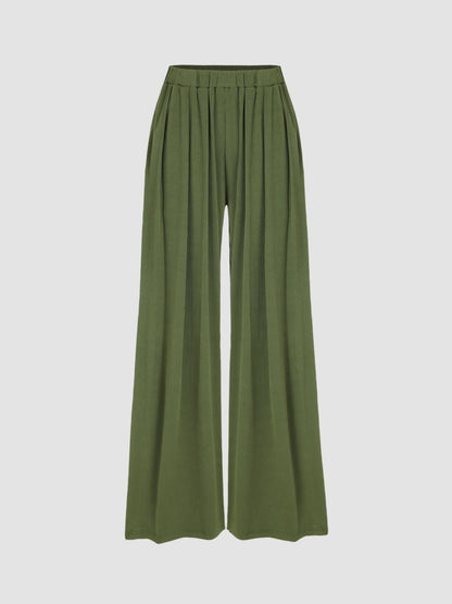 🔥BUY 2 GET 20% OFF🔥🎉New Product Launch💐– High Elastic Casual Flowy Wide Leg Pants