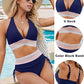 ⏰Last Day Promotion - 2025 High Waisted Tummy Control Color Block Bikini Sets