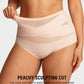 🌸 Last Day Special Price! 🔥Plus-Size High-Waist Cross Tummy Control Panties