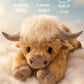 🎄Christmas New Gift Toy🐂🎁Cute Cartoon Highland Cow Cuddly Toy