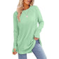 2025 Fall New✨Womens Tunic Tops to Wear with Leggings Long Sleeve Thumb Hole Shirts Crew Neck Curved Hem