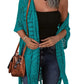 🏖️Summer Sale 50% OFF🏝️Women’s Oversized Knit Cardigan – Lightweight Crochet Tassel Kimono for Spring & Summer🌸☀️