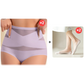 🌸 Last Day Special Price! 🔥Plus-Size High-Waist Cross Tummy Control Panties