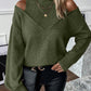 🎉New Arrival-49% Off💛Women's Turtleneck Cold Shoulder 2 In 1 Sweater