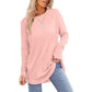 2025 Fall New✨Womens Tunic Tops to Wear with Leggings Long Sleeve Thumb Hole Shirts Crew Neck Curved Hem