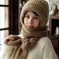 ❄️ Winter Hot Sale-50% OFF🎄Winter Versatile Knitted Hooded Scarf For Women