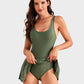 🔥LAST DAY SALE - ONLY £13.99!!⚡50K+ SOLD!👙Women's One Piece Tummy Control Tie Knot Swimsuit