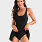 🔥LAST DAY SALE - ONLY £13.99!!⚡50K+ SOLD!👙Women's One Piece Tummy Control Tie Knot Swimsuit