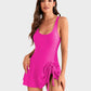 🔥LAST DAY SALE - ONLY £13.99!!⚡50K+ SOLD!👙Women's One Piece Tummy Control Tie Knot Swimsuit