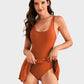 🔥LAST DAY SALE - ONLY £13.99!!⚡50K+ SOLD!👙Women's One Piece Tummy Control Tie Knot Swimsuit