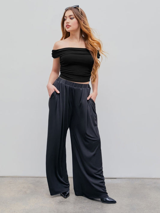 🔥BUY 2 GET 20% OFF🔥🎉New Product Launch💐– High Elastic Casual Flowy Wide Leg Pants