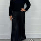 💃2025 Hot Sale - 50% OFF🔥Women’s Stylish and Elegant Round-neck Pleated Dress