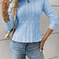 ⏳Limited-time 50% off⏰Women's Chunky-Knitted Crew Neck Peplum Sweater🧶👚