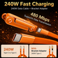 ⚡50K+ SOLD!🔥Fast Charging Adapter with 360° Foldable Phone Stand🔥