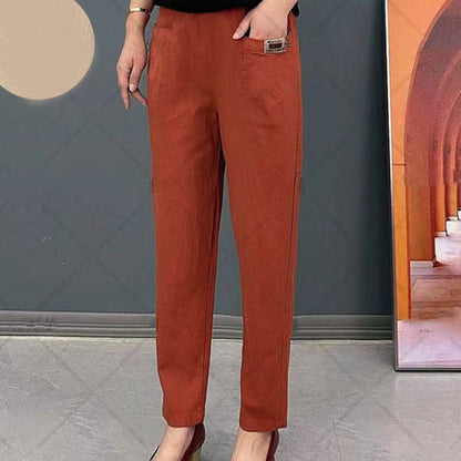 📣BUY 2 GET 20% OFF💝Women's Elastic Waist Cotton Pants