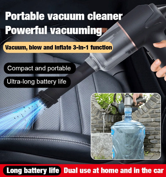 🔥BUY 2 GET 25% OFF🔥🏆Blow, Vacuum, Inflate - Cordless Vacuum Cleaner for Home and Car