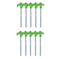 8" Screw-in Tent Stakes Ground Anchors(5PCS)