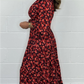 ✨️Women Printed Sexy Deep V-neck Dress