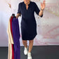 🔥BUY 2 GET 20% off🔥Women’s Trendy V-Neck 3/4 Sleeve Dress