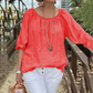 🔥BUY 2 GET 10% OFF💝Women's Plus Size Casual Midi-Sleeve Top