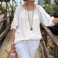 🔥BUY 2 GET 10% OFF💝Women's Plus Size Casual Midi-Sleeve Top