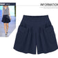 Women Beach Casual Hot Shorts with Elastic Waistbande