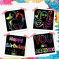 🌈Creative Rainbow Scratch Paper Art Set