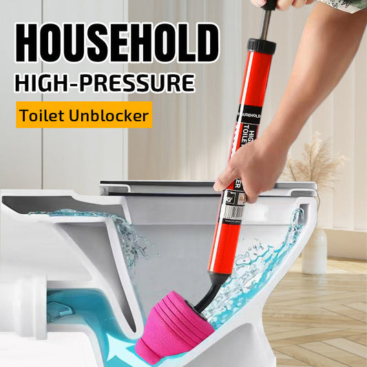 🚽Household High-Pressure Toilet Unblocker