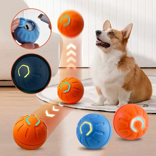 🥎Interactive Pet Toy Automatic Rolling Ball