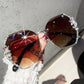 2023 Woman Rimless Diamond Sunglasses