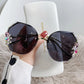 2023 Woman Rimless Diamond Sunglasses