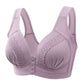 2024 Front Button Breathable Skin-Friendly Cotton Bra