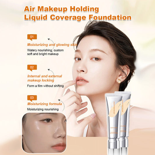 🎁New Year Sale 50% OFF💖 Long Lasting Full Coverage Liquid Foundation