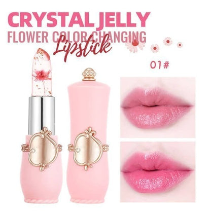 Crystal Jelly Flower Color Changing  Lipstick-✨BUY MORE SAVE MORE